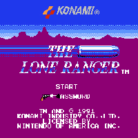 The Lone Ranger Title Screen